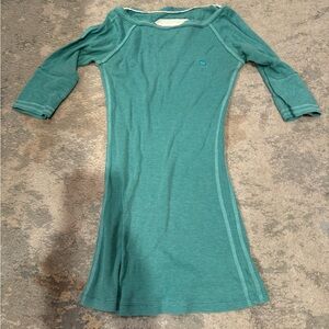 Sage Green Vintage Y2K Abercrombie & Fitch  Short Sleeve Blouse